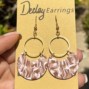 Pumpkin Polymer Clay Earrings